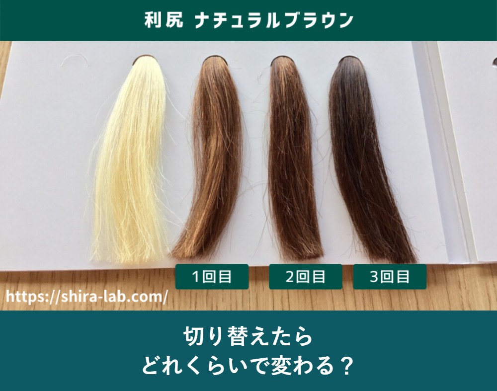 切り替え後の変化の目安