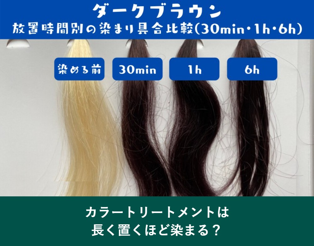 カラートリートメントの放置時間